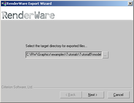 Export Wizard