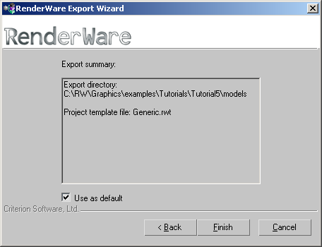 Export Wizard